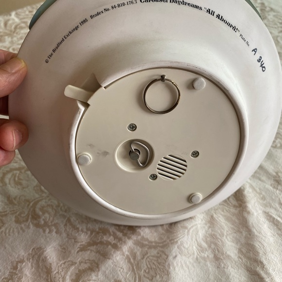 3rd PLATE VINTAGE 1994 ‘ALL ABOARD’ of the BRADFORD EXCHANGE COLLECTION - Picture 7 of 10